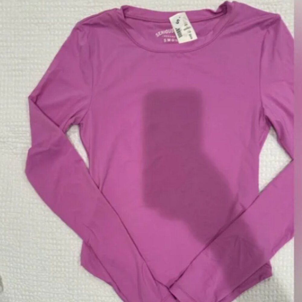 NWT Long Sleeve Seriously Soft Smooth Crew Bodysuit